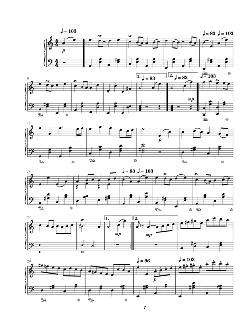 Gavotte in G minor - Lully, Jean-Baptiste