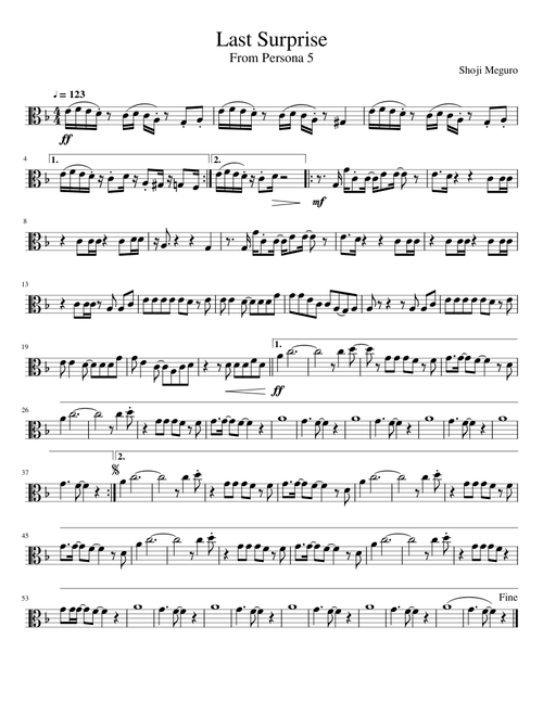 Last Surprise Viola