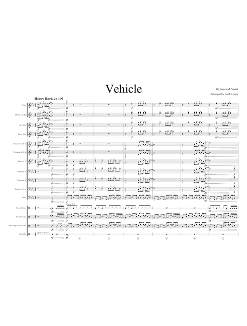Vehicle – Marching Band