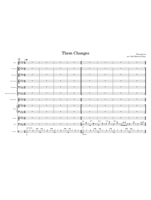 Them Changes – Thundercat (Abel Marton Nagy's Cosmos Band version)