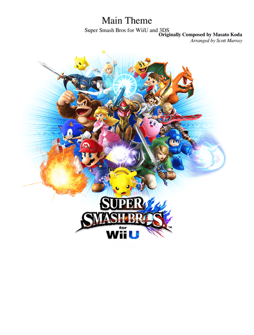 [Concert Band) Super Smash Bros for Wii U and 3DS - "Main Theme" (MS 2.0)