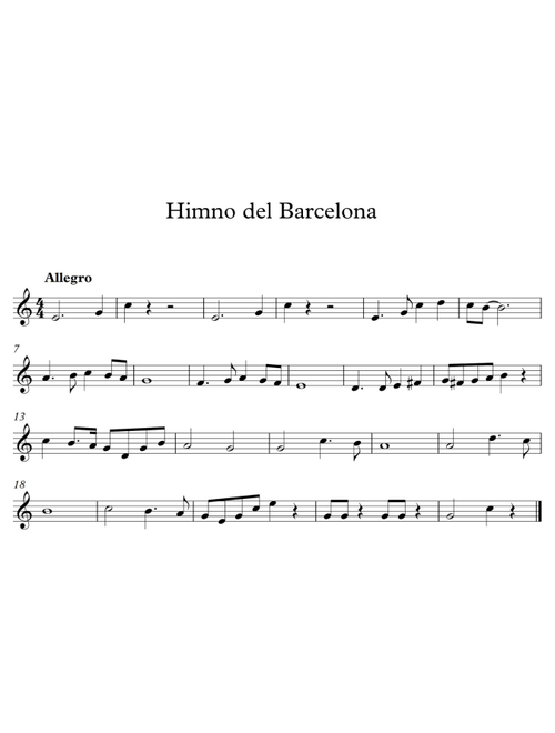 Himno del Barcelona (Arr. J.A.P.) - Manuel Valls i Gorina (Violin Solo)