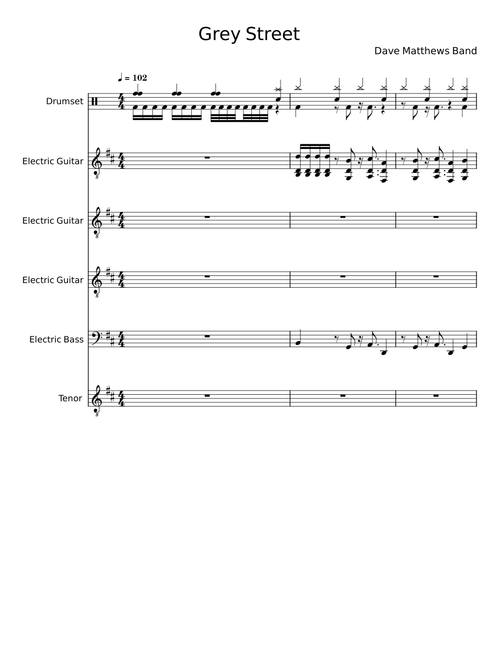 Grey street - Dave Matthews Band