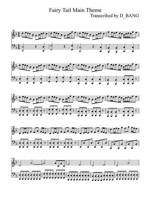 Fairy Tail Main Theme