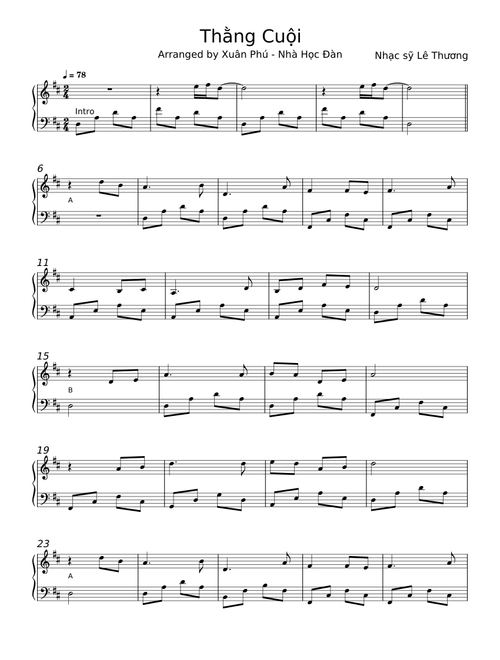 Thằng Cuội - Nhạc sỹ Lê Thương