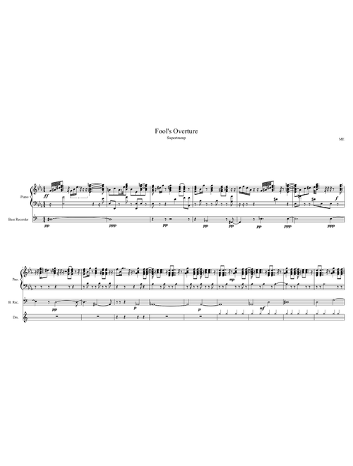 Fool's Overture