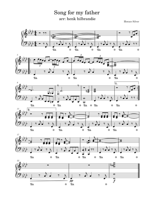 Song for my father – Horace Silver