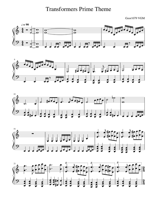 Transformers Prime Theme