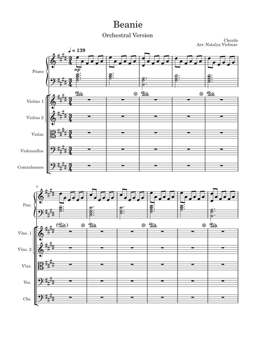 Beanie Orchestral Version - Chezile