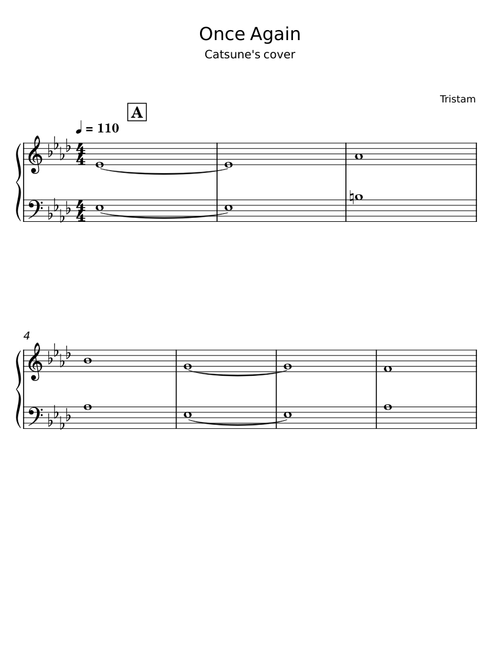 Once again - Tristam