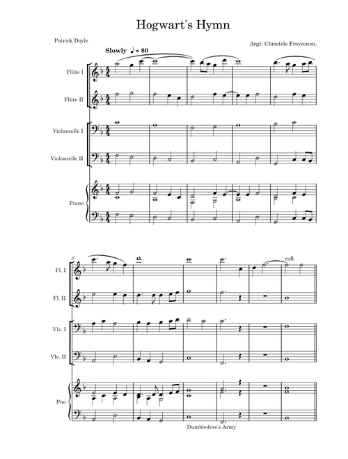 Hogwart's Hymn
