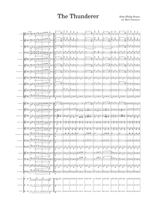 The Thunderer – John Philip Sousa
