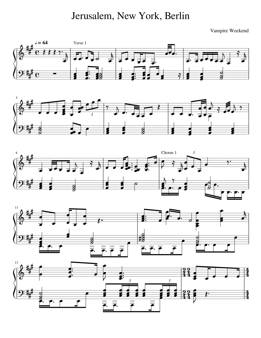 The Path to Yomi Where None Turn Back – ZUN Piano Solo Sheet