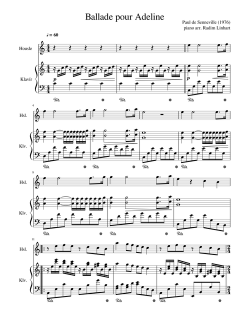 Ballade pour Adeline