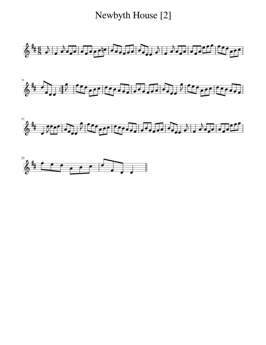 Newbyth House piano tutorial