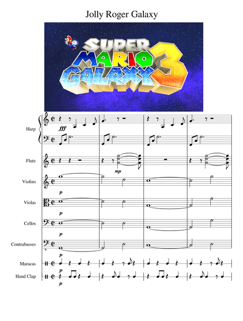 Jolly Roger Galaxy - Super Mario Galaxy 3