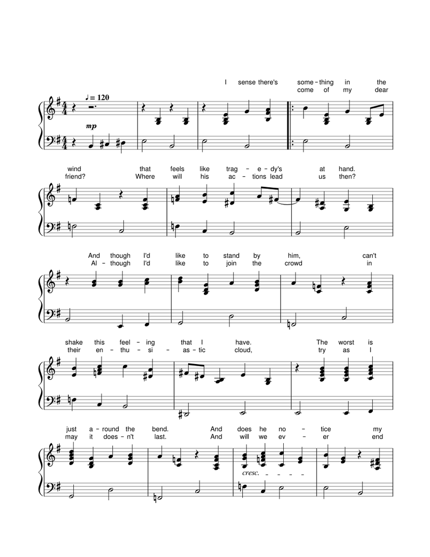 Sally's Song Sheet music for Piano (Solo)