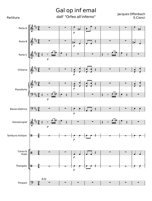 Galop Infernal - Jacques Offenbach
