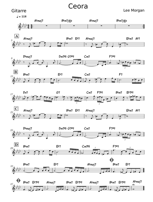 Ceora – Lee Morgan