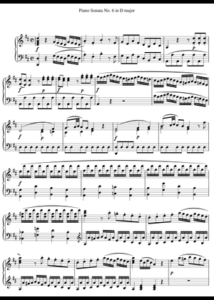 Sonata No. 6,