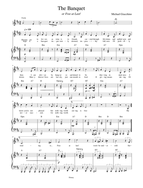 The Banquet (Le Festin) - Michael Giacchino