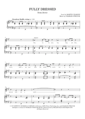 Free You're Never Fully Dressed Without A Smile by Charles Strouse sheet music | Download PDF or print on MuseScore.com Free You're Never Fully Dressed Without A Smile by Charles Strouse sheet music | Download PDF or print on MuseScore.com
