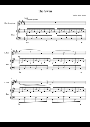 The Elephant' from Carnival of the Animals, Saint Saens, arr