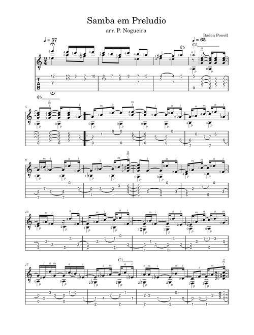 Samba em Preludio