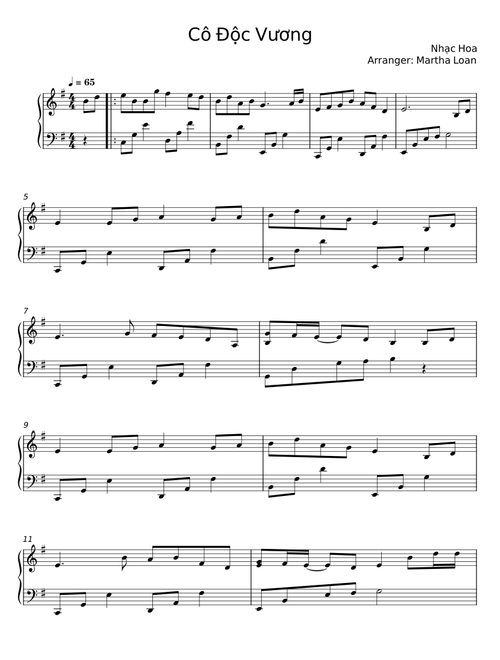 Cô Độc Vương - Nhạc Hoa