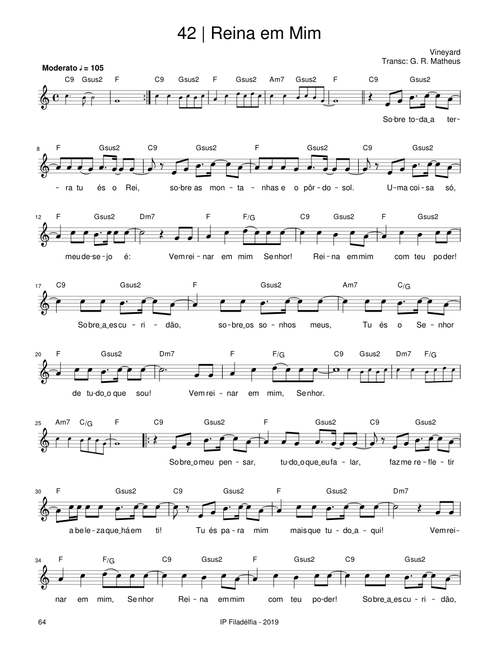 Reina Em Mim – Vineyard Music