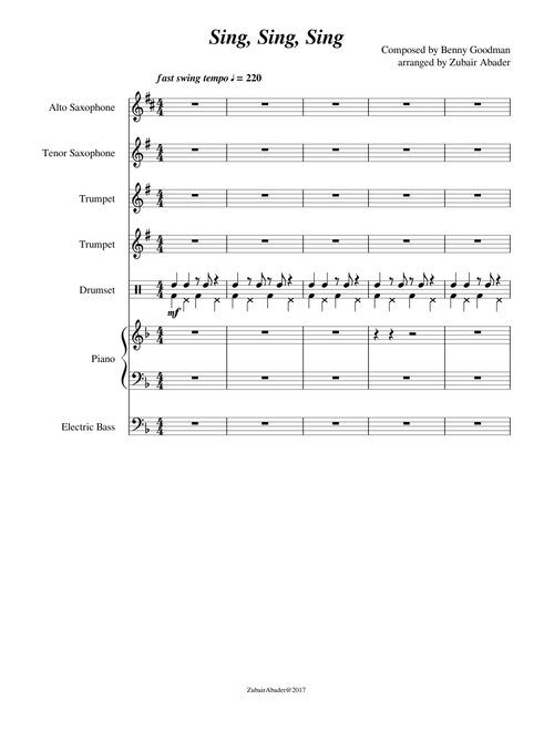 Sing Sing Sing Final