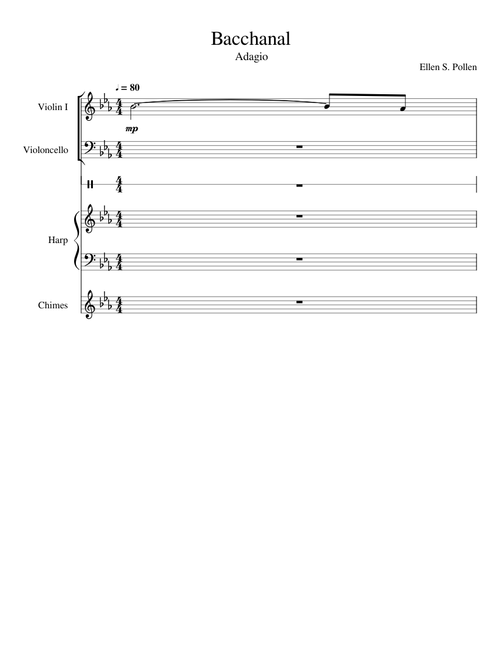 Bacchanal Adagio
