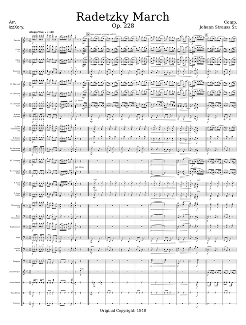 Radetzky March in Eb major
