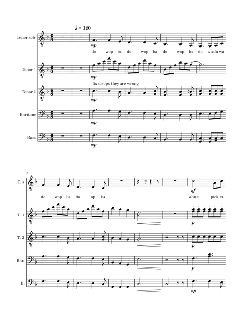 Suburbia Overture – Will Wood and the Tapeworms Suburbia Overture – Will Wood and the Tapewormes  acapella