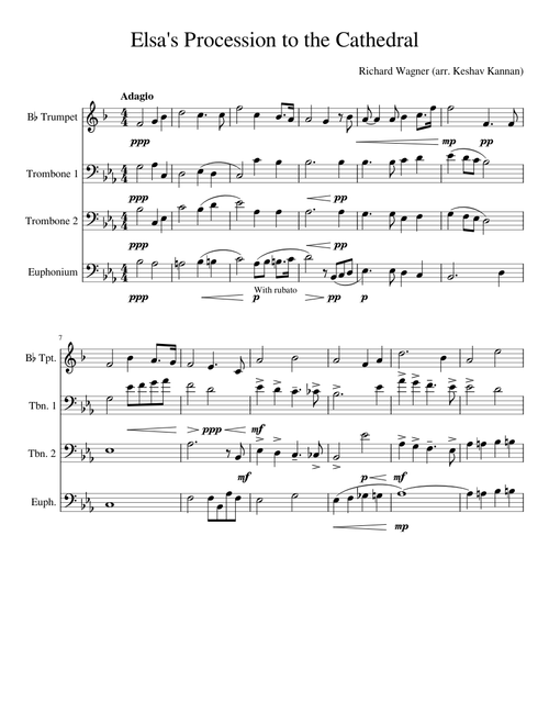 Elsa's Procession To The Cathedral – Richard Wagner