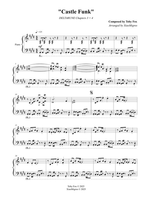 Castle Funk - DELTARUNE Chapters 3 + 4