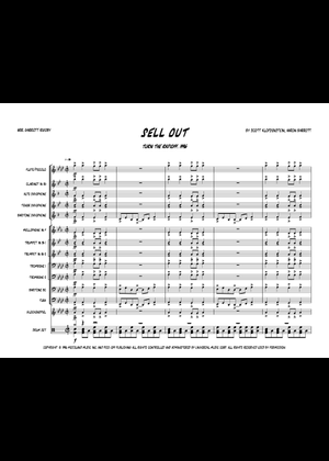 Sell Out Sheet Music with Chords for Trombone, Vocals, Saxophone alto,  Trumpet in b-flat & more instruments (Jazz Band) | MuseScore.com