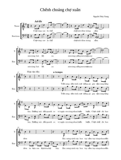 Chếnh choáng chợ xuân 2 bè – tdat3297