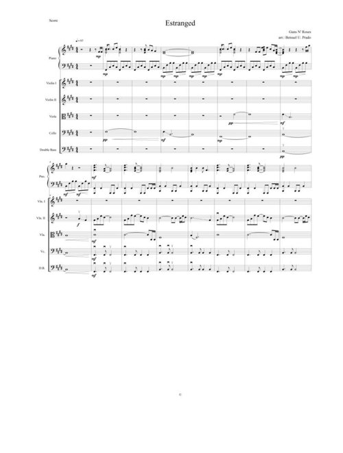 Estranged (Arr. Betsuel Uesile Prado) - Guns N' Roses (Full Orchestra)