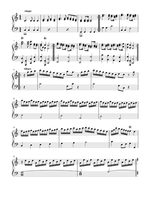 William Herschel - 32 Voluntaries, praeludium no. 7