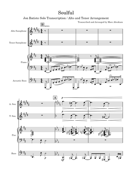 Soulful - Jon Batiste