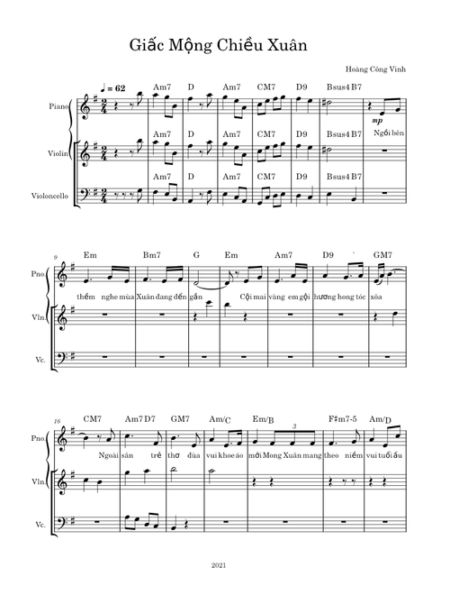 Giấc Mộng Chiều Xuân