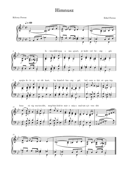 Himnusz – Ferenc Erkel