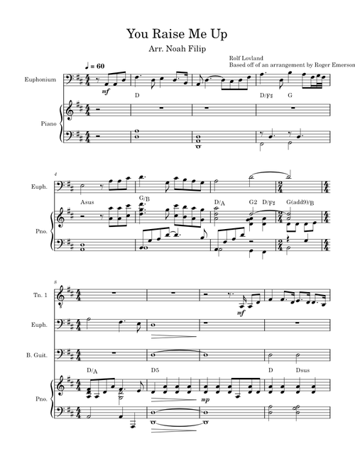 You Raise Me Up – Rolf Løvland