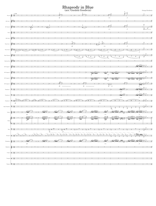 Rhapsody in Blue (arr. Gordon Goodwin)