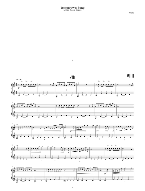 Olafur Arnalds - Tomorrow's song (Piano)