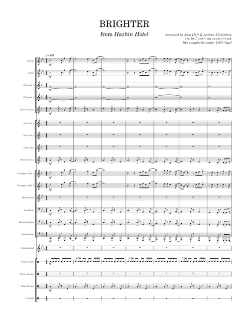 Brighter – marching band (Hazbin Hotel)