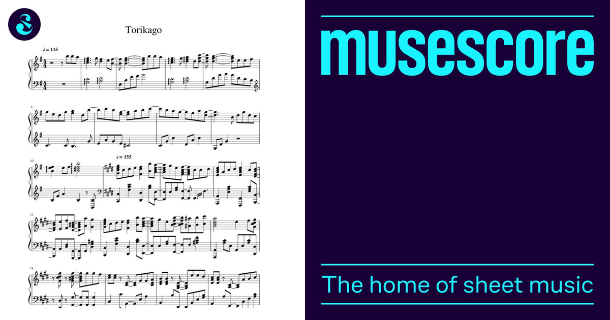 Torikago Sheet Music for Piano (Solo) | MuseScore.com
