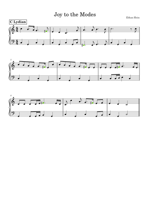 Joy to the Modes
