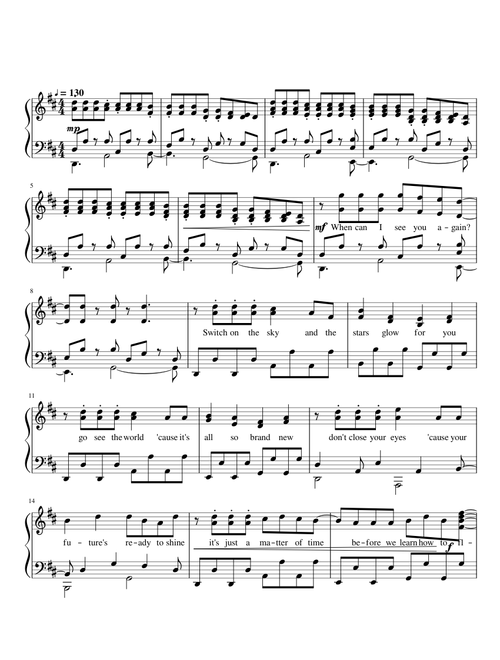 When Can I See You Again? - Owl City